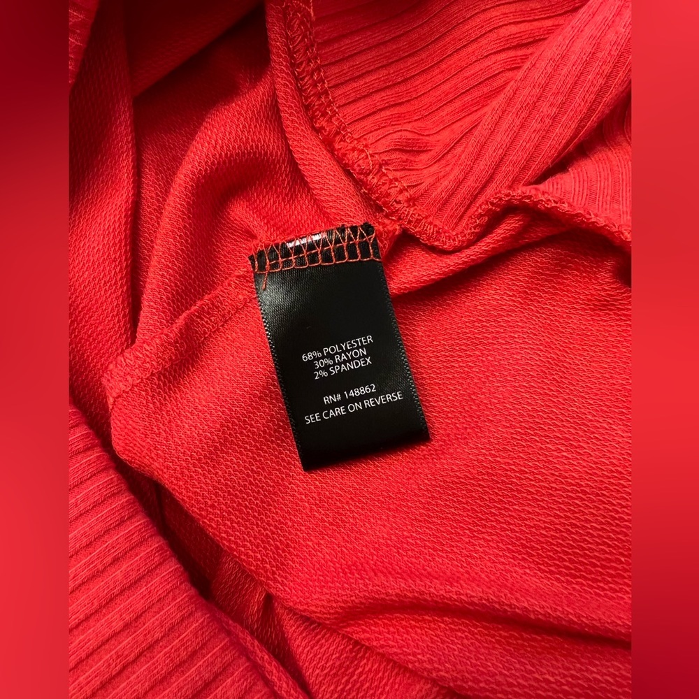 Torrid Ruffle Trim Sweatshirt - Lightweight French Terry - Picture 9 of 9